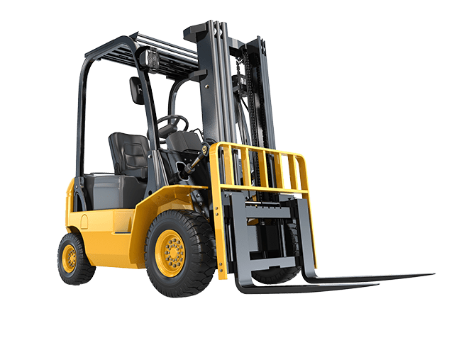 forklift-truck-on-white-isolated-background